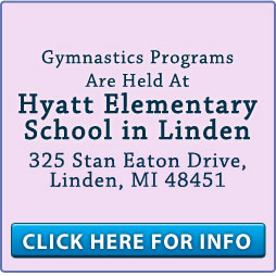 Gymnastics Programs are held at Hyatt Elementary School