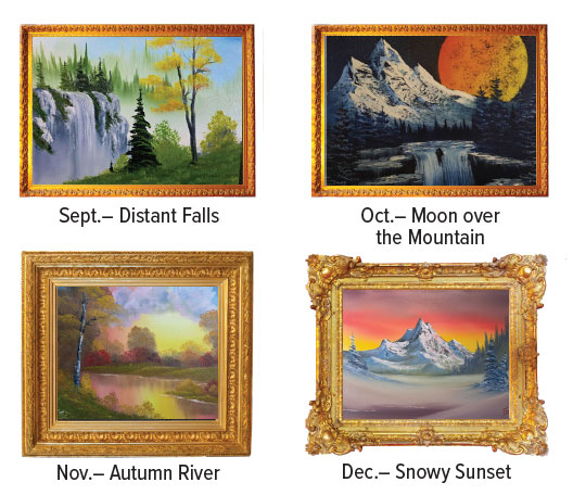 Learn to Paint Like Bob Ross Fall 2025