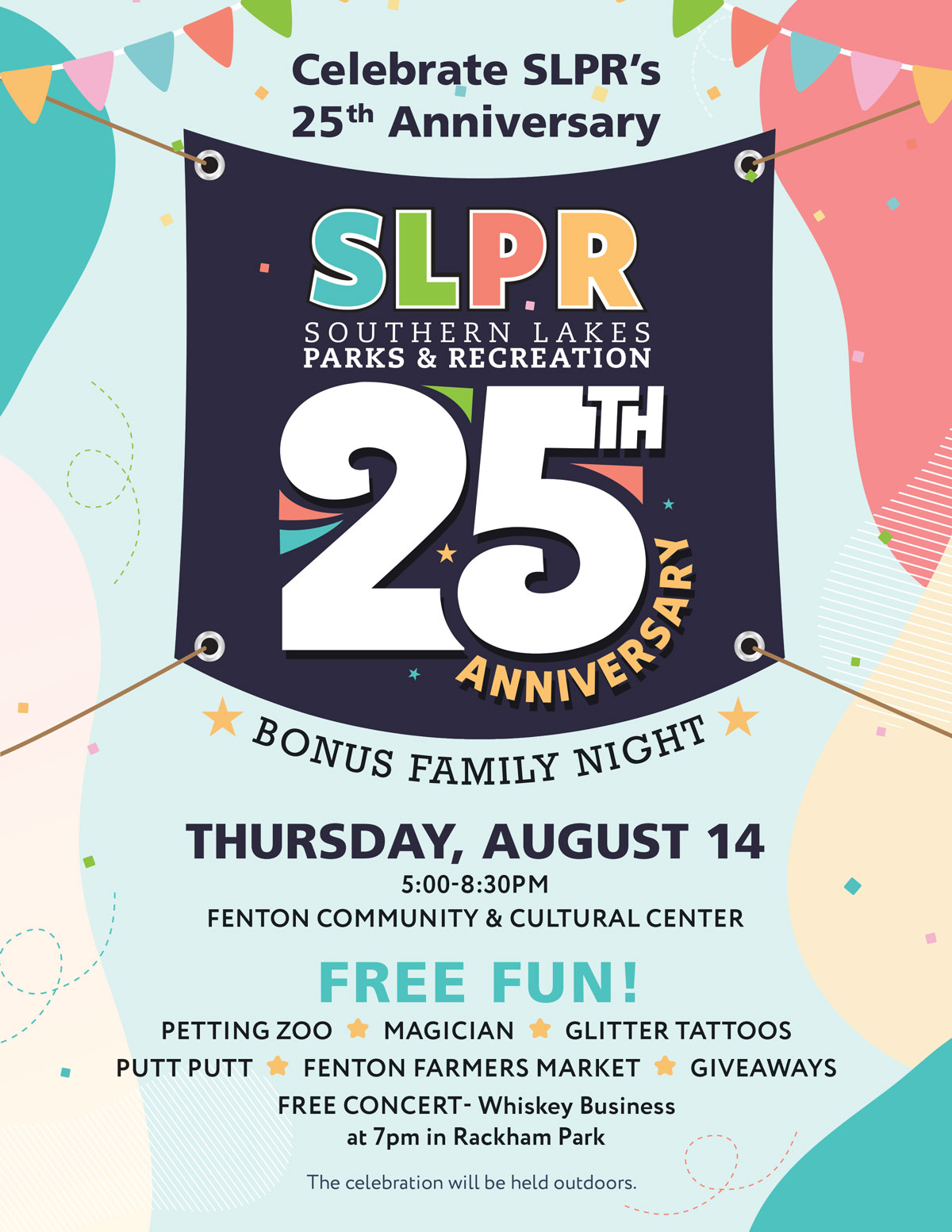 SLPR 25th Anniversary Family Night