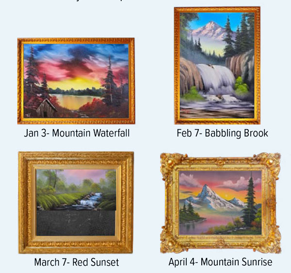 Learn to Paint like Bob Ross